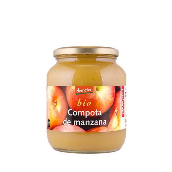 Compota de manzana bio 700g