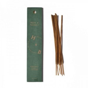 Incienso natural en varillas - Musk y Pachuli