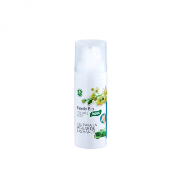 Gel higienizante de manos con aloe vera bio 50ml.