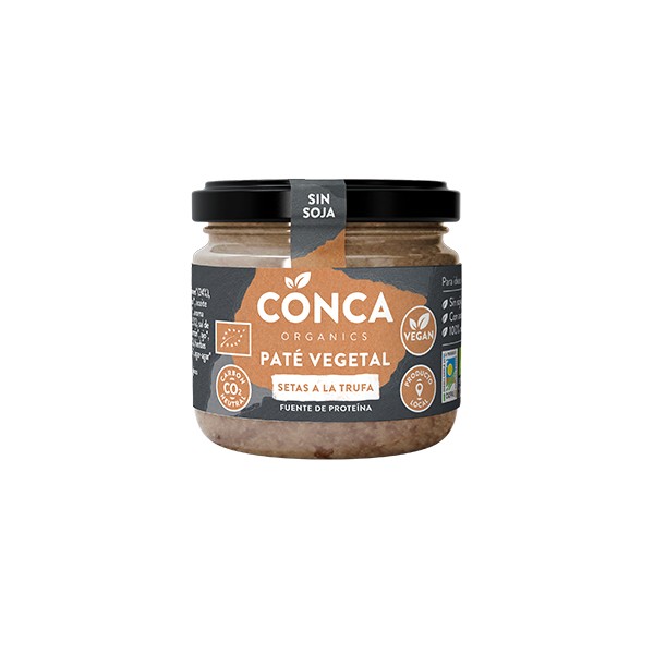 Pate Vegetal Setas a la trufa (Sin Soja) 110 Grs.