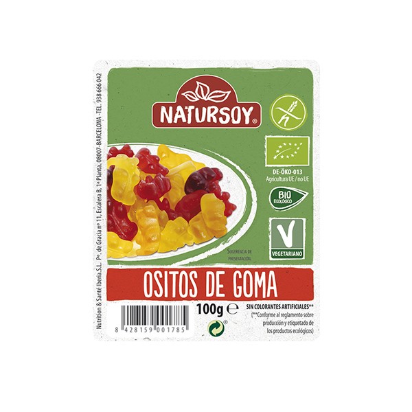 Gominolas ositos bio 100gr