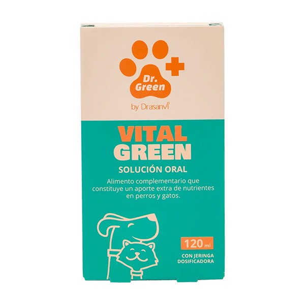 Vital Green mascotas solución oral 120 ml.