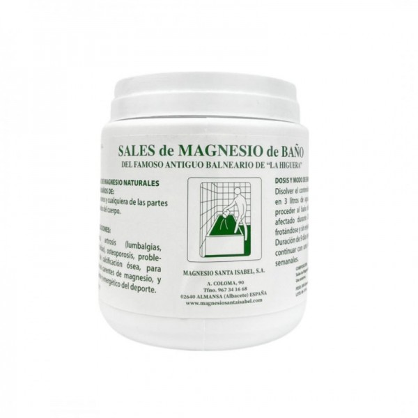 Sales de Epsom para baños 500gr