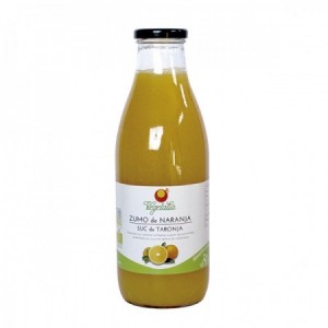 Zumo de naranja ecológico 1L.