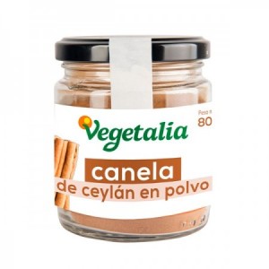 Canela en Polvo de Ceylan Bio 80gr