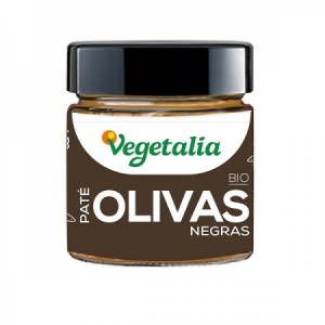 Paté de olivas negras bio 180gr
