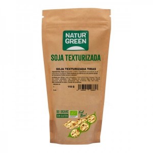 Soja texturizada tiras bio 115gr
