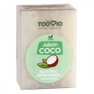Jabón artesanal de coco 100gr