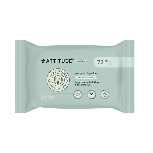 Toallitas limpiadoras para mascotas sin perfume
