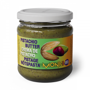 MONKI-CREMA DE PISTACHO SIN SAL 175 Grs.