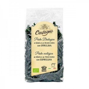 Espirales de trigo con espirulina Bio 500gr.