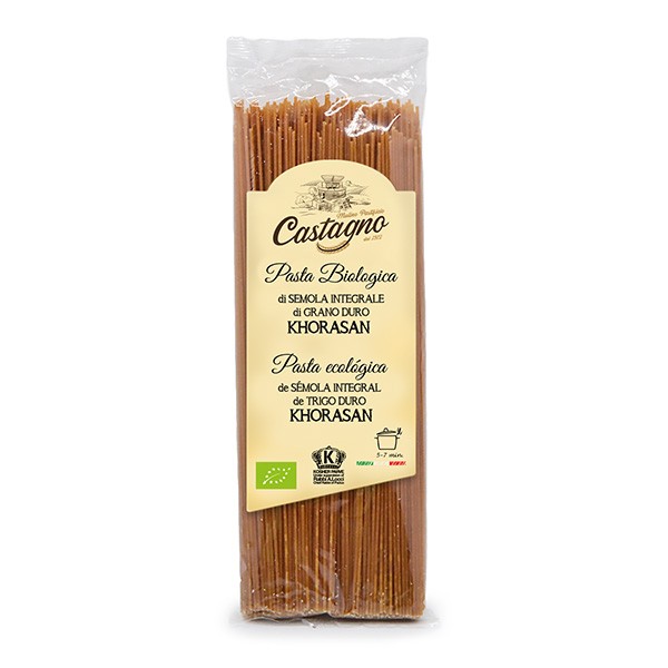 Espaguetis de kamut integral bio 500gr.