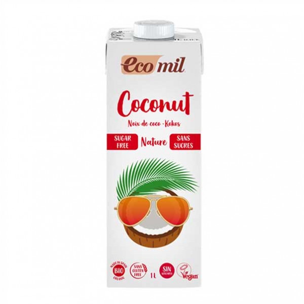 Bebida de coco Nature bio 1L.