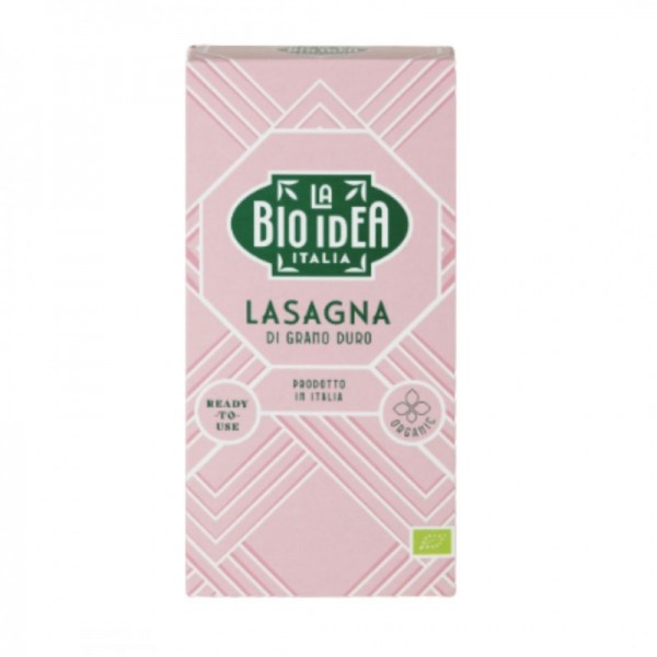 Pasta blanca laminada para lasaña bio 250g