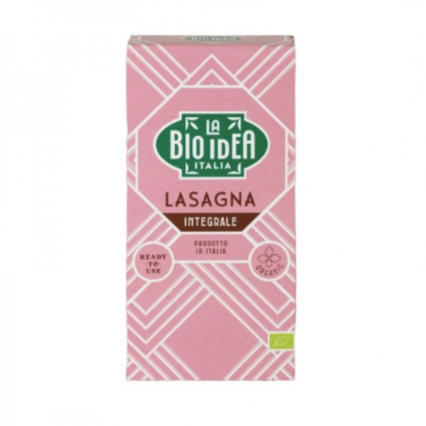 Pasta integral laminada para lasaña bio 250 grs.