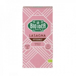 Pasta integral laminada para lasaña bio 250 grs.