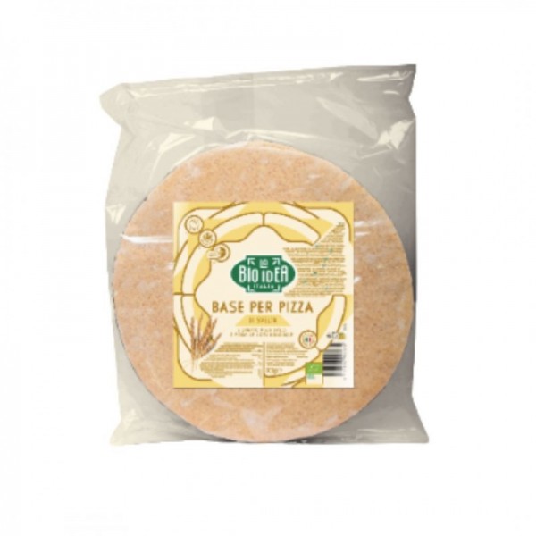 Bases de pizza de espelta integral bio