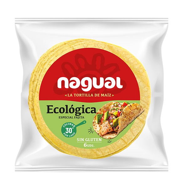 Tortillas de maíz bio 6 unidades